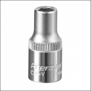 Sealey S1405 Premier Socket 1/4 inch Sq Drive 5mm