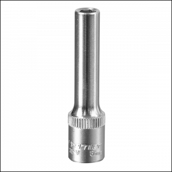 Sealey S1405D Premier Deep Socket 1/4 inch Sq Drive 5mm