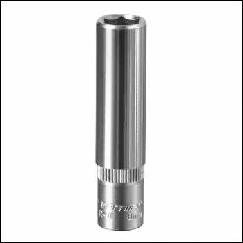 Sealey S1408D Premier Deep Socket 1/4 inch Sq Drive 8mm