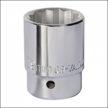 Sealey S34/29 Premier Socket 3/4 inch Sq Drive 29mm