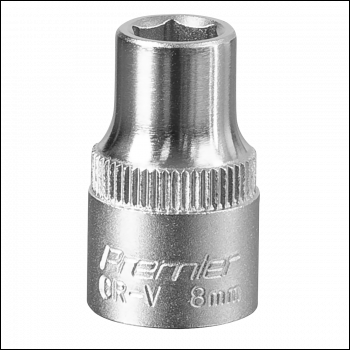 Sealey S3808 Premier Socket 3/8 inch Sq Drive 8mm