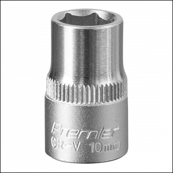 Sealey S3810 Premier Socket 3/8 inch Sq Drive 10mm