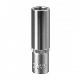 Sealey S3812D Premier Deep Socket 3/8 inch Sq Drive 12mm