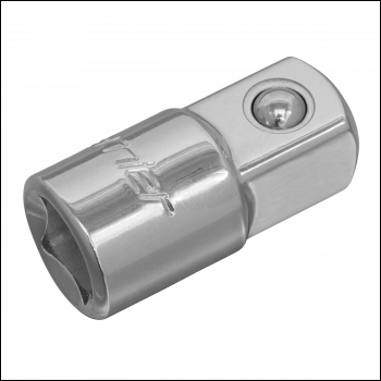 Sealey S38F-12M Premier Adaptor 3/8 inch Sq Drive Female to 1/2 inch Sq Drive Male