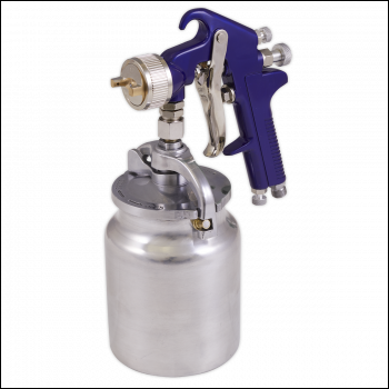 Sealey S717 Suction Feed Spray Gun 1.7mm Set-Up