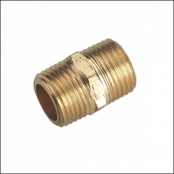 Sealey SA1/1212 Double Male Union 1/2 inch BSPT to 1/2 inch BSPT