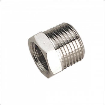 Sealey SA1/3814F Adaptor 3/8 inch BSPT Male to 1/4 inch BSP Female