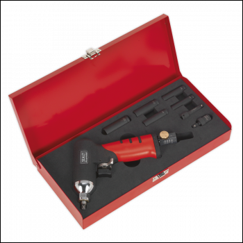 Sealey SA141 Premier Air Impact Wrench Diesel Glow Plug Kit 1/4 inch Sq Drive