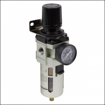 Sealey SA206FR Air Filter/Regulator Max. Airflow 140cfm