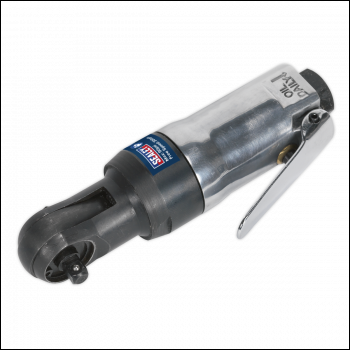 Sealey SA230 Super Stubby Air Ratchet Wrench 1/4 inch Sq Drive