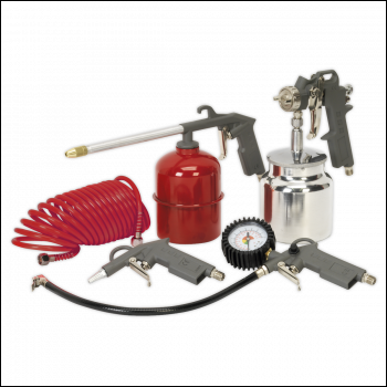 Sealey SA33/S Air Accessory Kit 5pc