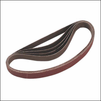 Sealey SA355/B60G 20 x 520mm Sanding Belt 60Grit - Pack of 5