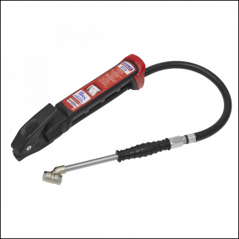 Sealey SA37/93B PCL Anodised Tyre Inflator with Twin Push-On Connector
