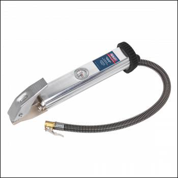 Sealey SA395 Tyre Inflator with Clip-On Connector