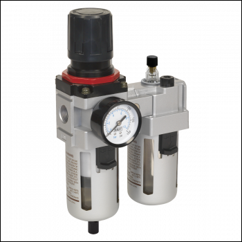Sealey SA4001 High Flow Air Filter/Regulator/Lubricator