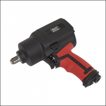Sealey SA6002 Premier Twin Hammer Air Impact Wrench 1/2 inch Sq Drive