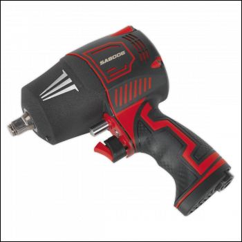 Sealey SA6006 Premier Twin Hammer Composite Air Impact Wrench 1/2 inch Sq Drive