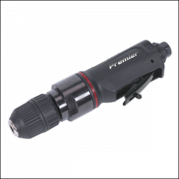 Sealey SA622 Premier Straight Air Drill 10mm with Keyless Chuck