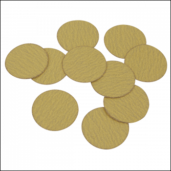 Sealey SA701D80G 50mm Sanding Disc 80Grit - Pack of 10