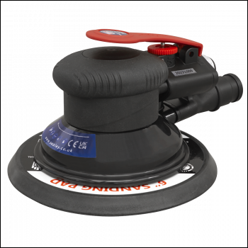 Sealey SA801 Premier Dust-Free Air Palm Orbital Sander 150mm