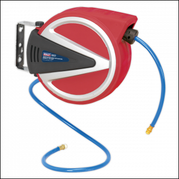 Sealey SA813 10m Retractable PU Air Hose Reel 8mm ID