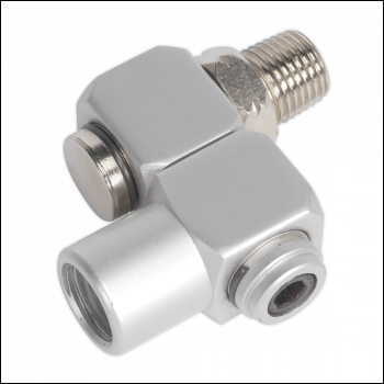 Sealey SA902 Z-Swivel Air Hose Connector 1/4 inch BSP