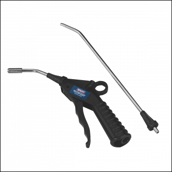 Sealey SA914 Air Blow Gun Kit with 1/4 inch BSP Air Inlet & Safety Nozzle 4pc