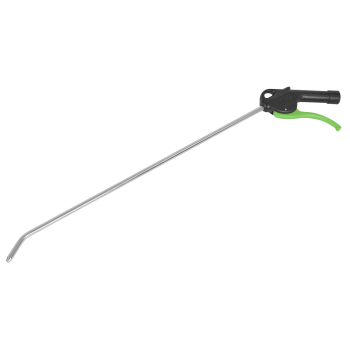 Sealey SA9232 Air Blow Gun with Angled Lance Ø8mm 480mm with 1/4 inch BSP Air Inlet