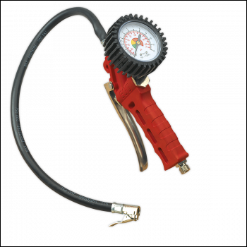 Sealey SA9302 Tyre Inflator with Clip-On Connector
