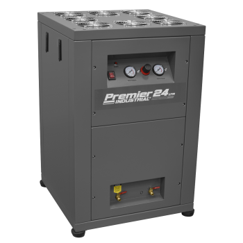 Sealey SAC01VLN Oil Free Low Noise Air Compressor 24L Direct Drive 3hp