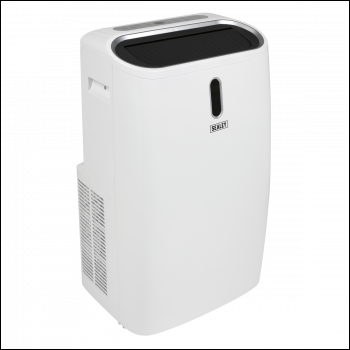 Sealey SAC16000 Portable Air Conditioner/Dehumidifier/Air Cooler/Heater with Window Sealing Kit 16,000Btu/hr