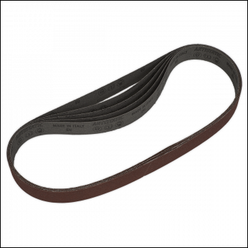 Sealey SB0021 25 x 762mm Sanding Belt 80Grit - Pack of 5