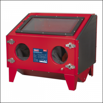 Sealey SB970 Shot Blasting Double Access Cabinet with Gun 695 x 580 x 625mm