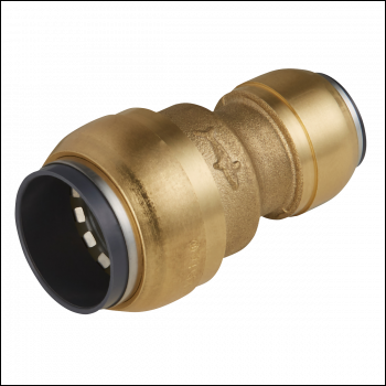 Sealey SBA2215 SharkBite® Reducing Coupling 22mm x 15mm