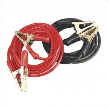 Sealey SBC50/6.5/EHD Booster Cables Extra-Heavy-Duty Clamps 50mm² x 6.5m Copper 900A