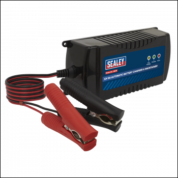 Sealey SBC8 12V Fully Automatic Battery Maintainer/Charger 8A