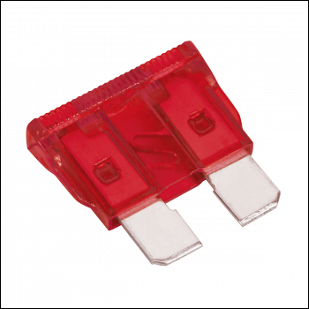 Sealey SBF1050 Automotive Standard Blade Fuse 10A - Pack of 50