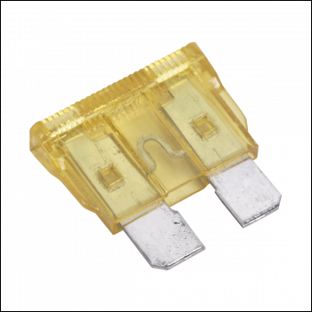 Sealey SBF2050 Standard Blade Fuse 20A Pack of 50