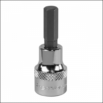 Sealey SBH010 Premier Hex Socket Bit 3/8 inch Sq Drive 7mm