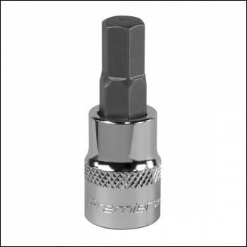 Sealey SBH012 Premier Hex Socket Bit 3/8 inch Sq Drive 9mm