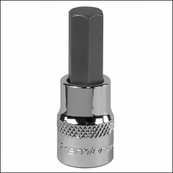 Sealey SBH013 Premier Hex Socket Bit 3/8 inch Sq Drive 10mm