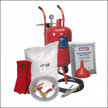 Sealey SBKITA Shot & Soda Blasting Kit