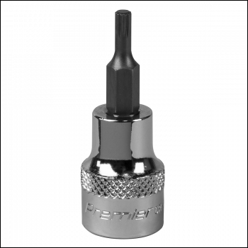 Sealey SBS002 Premier Spline Socket Bit 3/8 inch Sq Drive M4