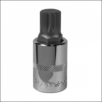 Sealey SBS018 Premier Spline Socket Bit 1/2 inch Sq Drive M16