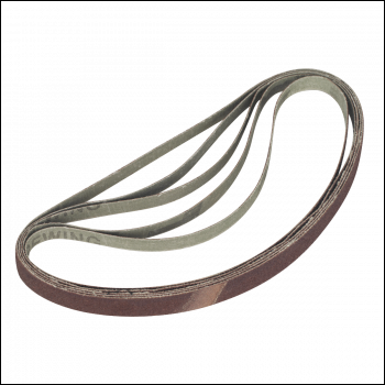 Sealey SBS35/B100GW 12 x 456mm Sanding Belt 100Grit - Pack of 5