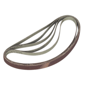 Sealey SBS35/B120GW 12 x 456mm Sanding Belt 120Grit - Pack of 5