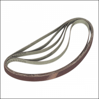 Sealey SBS35/B60GW 12 x 456mm Sanding Belt 60Grit - Pack of 5