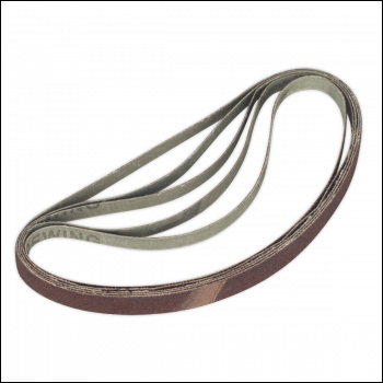 Sealey SBS35/B80GW 12 x 456mm Sanding Belt 80Grit - Pack of 5