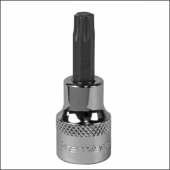 Sealey SBT013 Premier TRX-Star* Socket Bit 3/8 inch Sq Drive T40