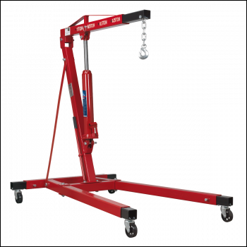 Sealey SC10LR Long Reach Engine Crane with Extendable Legs 1 Tonne